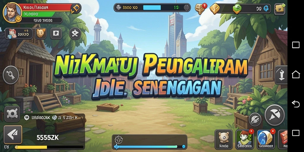 Tampilan gameplay menarik dari <strong>555ZK</strong> dengan elemen <strong>Idle</strong> yang menyenangkan.
