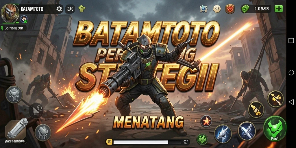 Tampilan permainan strategis yang mendebarkan dalam BATAMTOTO.