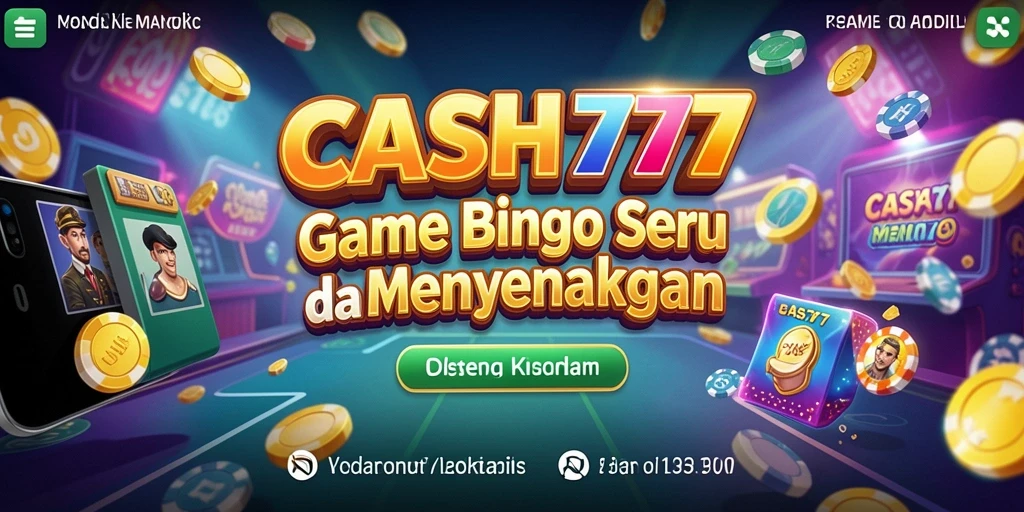 Tampilan gameplay Bingo yang menarik dalam CASH777.