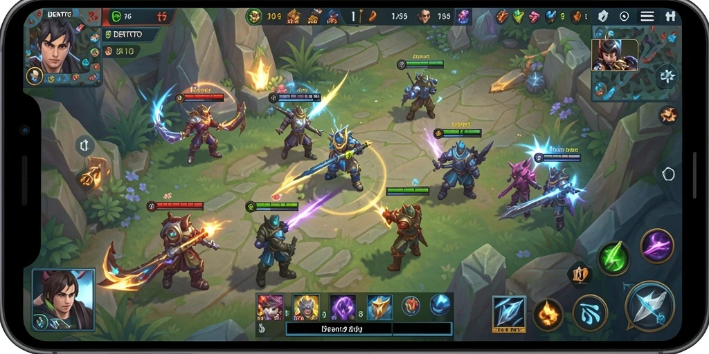 Tampilan gameplay DENTOTO yang menegangkan dan penuh aksi.