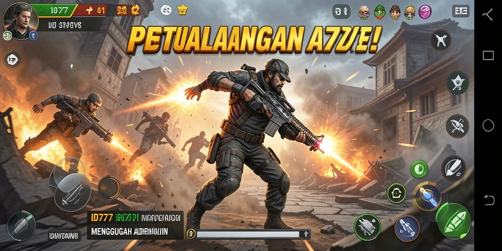 Tampilan seru gameplay ID777 dalam aksi penuh!