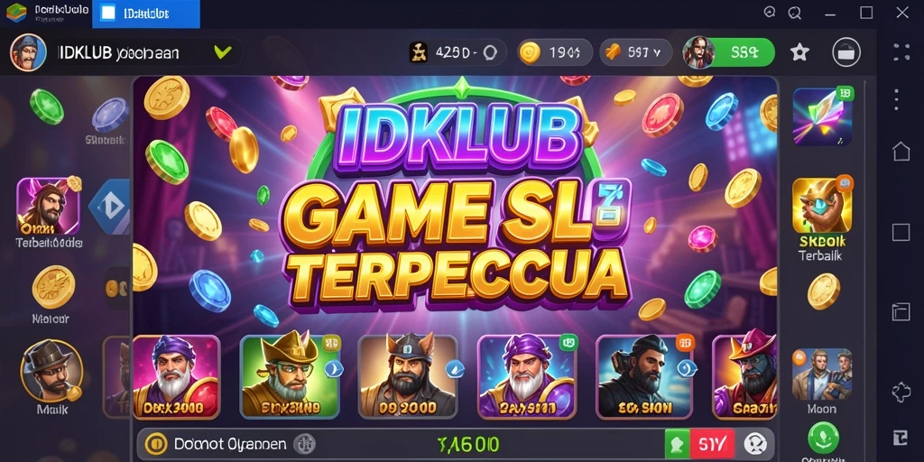 Tampilan gameplay Slot yang mengasyikkan dan penuh warna.
