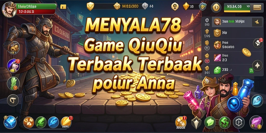 Tangkapan layar gameplay QiuQiu yang menarik di MENYALA78.