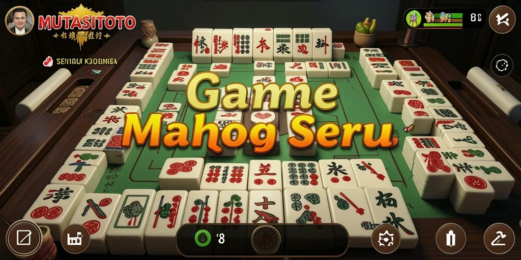 Tangkapan layar gameplay MUTASITOTO yang menampilkan tantangan Mahjong yang menarik.