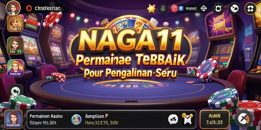 Gameplay menarik dari NAGA11 dengan berbagai permainan kasino yang menantang.