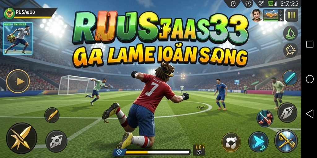 Tampilan gameplay RUSA33 yang seru dan dinamis.