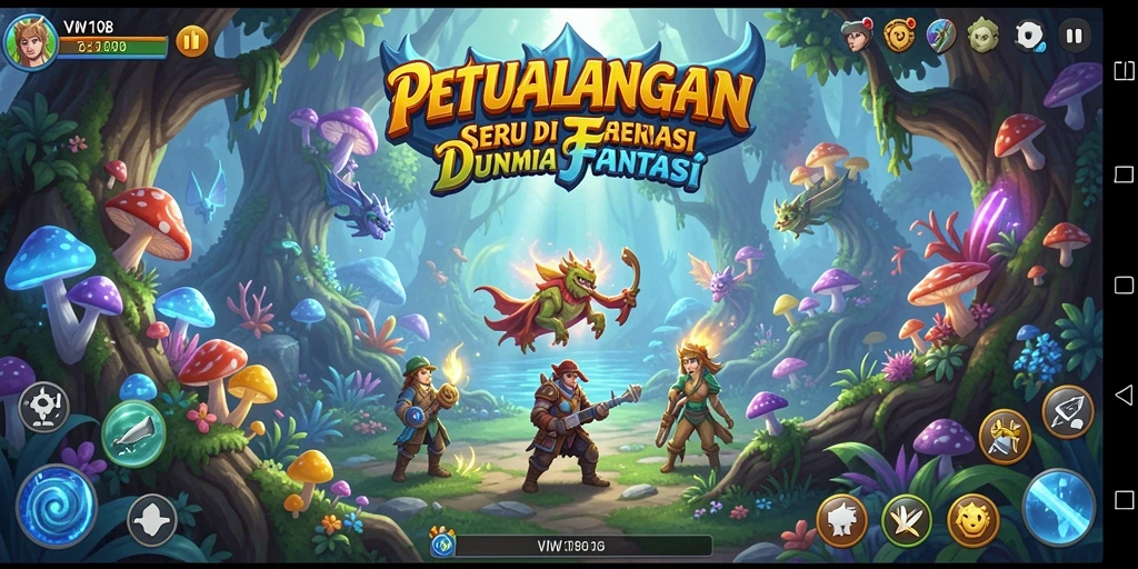 Tampilan gameplay VW108 yang menegangkan dan visual menawan.