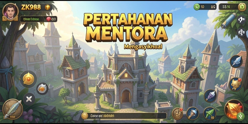 Tampilan gameplay ZK988 yang menegangkan dan strategis.